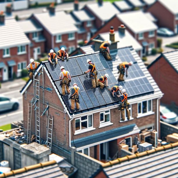 How can we protect solar panels from rain